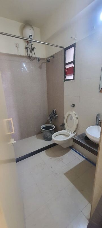 Bathroom in 2 BHK Apartment at Makarba – for Rent