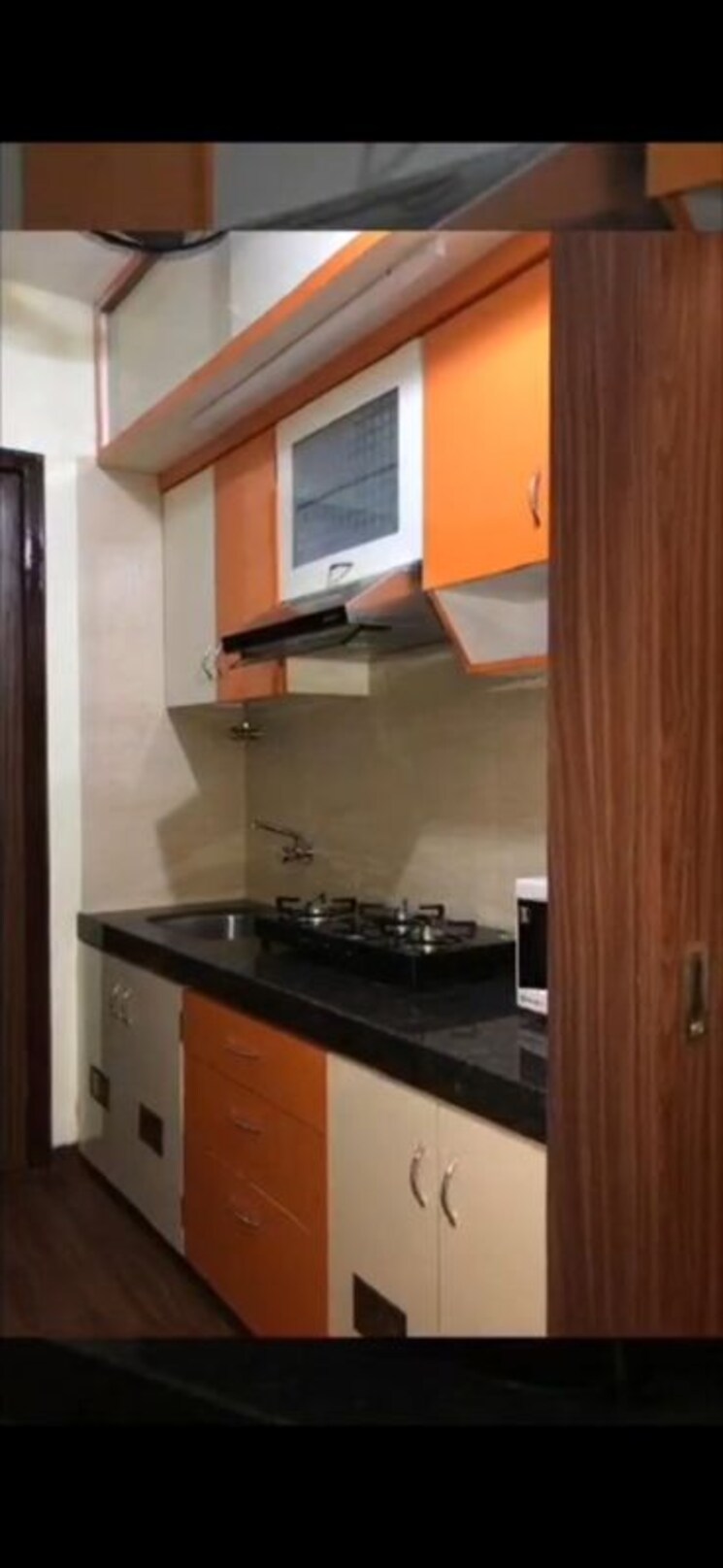 Kitchen, bliss-kasa 1 Bedroom 380 Sq.Ft. Apartment In Dadar West Mumbai 9920185
