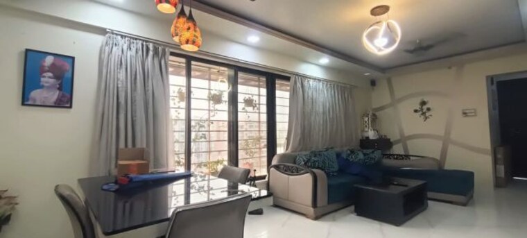 Living Room, sai-everest-solitaire-heights 3 Bedroom 1100 Sq.Ft. Apartment In Santacruz East Mumbai 9920172