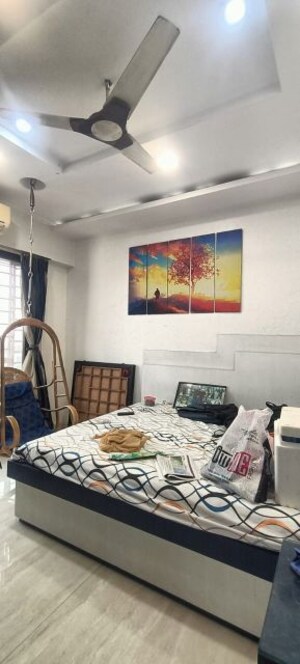 Bedroom in 3 BHK Apartment at Sai Everest Solitaire Heights, Santacruz East – for Rent
