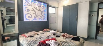 Bedroom in 3 BHK Apartment at Sai Everest Solitaire Heights, Santacruz East – for Rent