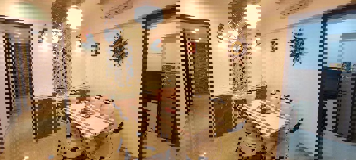 2 BHK + Pooja Room,Extra Room Apartment For Rent in Lodha Belmondo