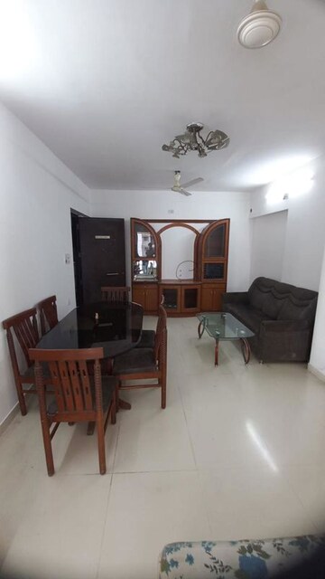 Living Room in 1 BHK Apartment at Raunak Bliss, Ghodbunder Road – for Rent