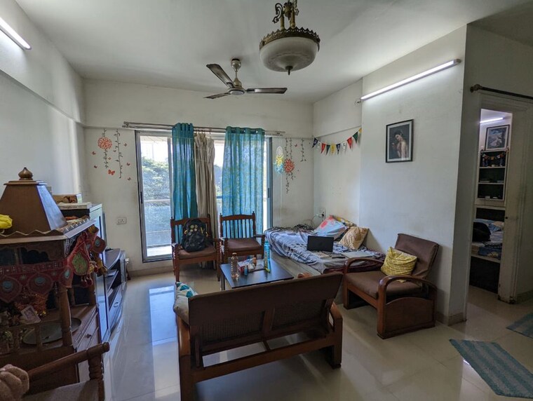 Living Room, ashar-pulse 3 Bedroom 1080 Sq.Ft. Apartment In Majiwada Thane 9920283