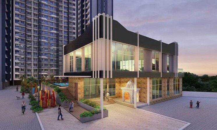 Exterior View, vihang-marina 2 Bedroom 442 Sq.Ft. Apartment In Ghodbunder Road Thane 9920294