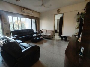 Living Room in 3 BHK Apartment at RSB MS H2O, Santacruz East – for Rent