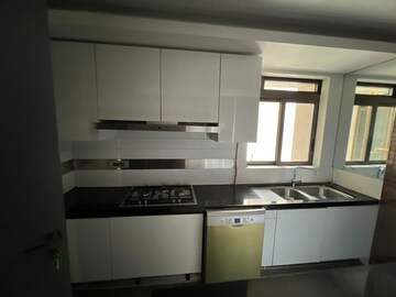 Kitchen in 3 BHK Apartment at Lodha Trump Tower, Worli – for Rent