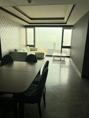 Team Area in 3 BHK Apartment at Lodha Trump Tower, Worli – for Rent