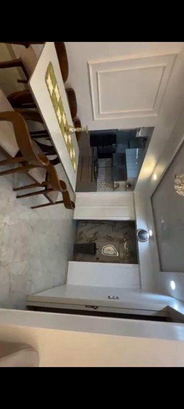 Staircase in 3 BHK Apartment at Bhumiraj Iraisaa, Palm Beach – for Sale