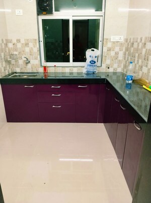 Kitchen in 1 BHK Apartment at Runwal Eirene, Balkum Pada – for Sale