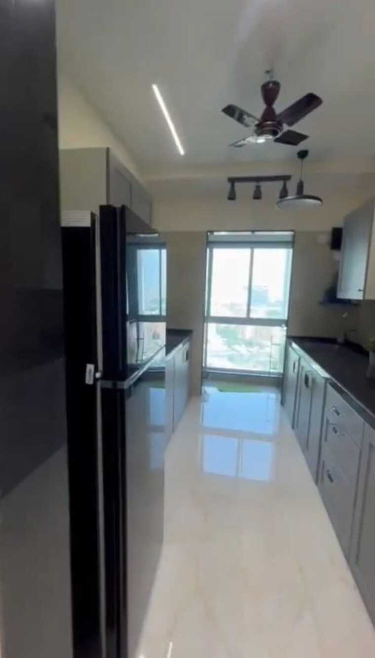 Kitchen, oxford-navrang-crystal 3 Bedroom 1250 Sq.Ft. Apartment In Goregaon West Mumbai 9920343