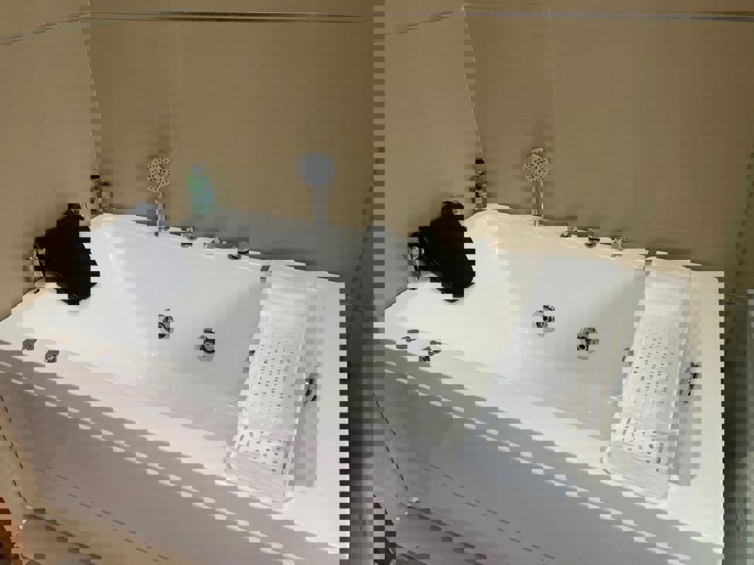 Bathroom in 4 BHK Independent House at Nerul Sector 17 – for Sale