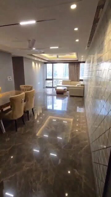 Kitchen in 4 BHK Apartment at Lodha Trump Tower, Worli – for Rent