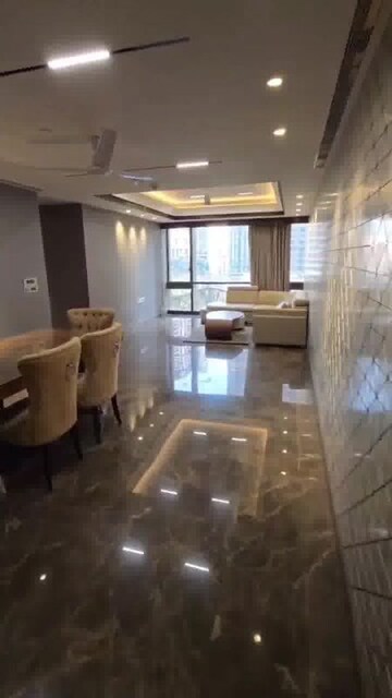 Kitchen in 4 BHK Apartment at Lodha Trump Tower, Worli – for Rent