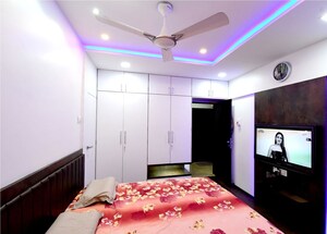 Bedroom in 2 BHK Apartment at Everest World Solitare, Kolshet Road – for Rent