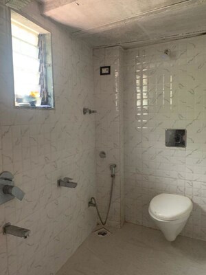 Bathroom in 2 BHK Apartment at Everest World Solitare, Kolshet Road – for Rent