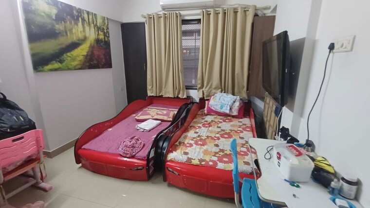 Bedroom, girnar-heights 3 Bedroom 1315 Sq.Ft. Apartment In Bhakti Park Mumbai 9920461