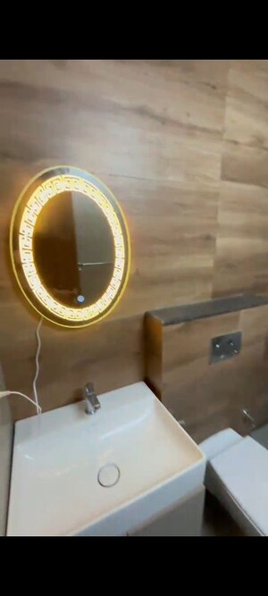 Bathroom in 3.5 BHK Builder Floor at Malwa Escon Primera, International Airport Road – for Rent