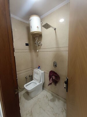Bathroom in 1 BHK Builder Floor at Govindpuri – for Rent