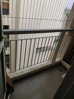 Balcony in 1 BHK Apartment at Unnathi Woods Phase 3, Ghodbunder Road – for Rent