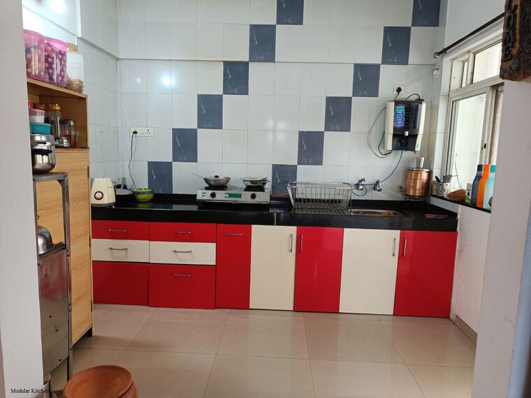 Kitchen, kolte-patil-beryl 3 Bedroom 1555 Sq.Ft. Apartment In Kharadi Pune 9920559