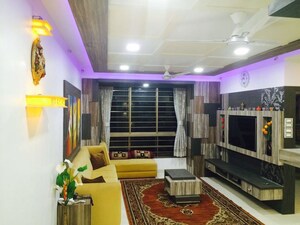 Living Room in 2.5 BHK Apartment at Oberoi Realty Woods, Goregaon East – for Rent