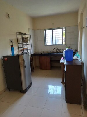 Master Bedroom in 2 BHK Apartment at Mahalaxmi Complex, Wakad – for Rent