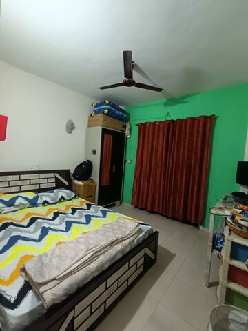 Bedroom in 2 BHK Apartment at Mahalaxmi Complex, Wakad – for Rent