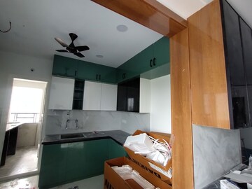 Kitchen in 2 BHK Apartment at Aparna Cyber Life, Nallagandla – for Rent