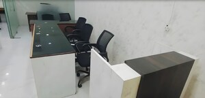 Team Area in  Office Space at Bharti Astra Towers, New Town – for Rent