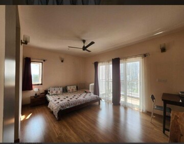 Living Room in 3 BHK Apartment at Vajram Newtown, Thanisandra Main Road – for Sale