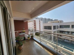 Balcony in 3 BHK Apartment at Vajram Newtown, Thanisandra Main Road – for Sale