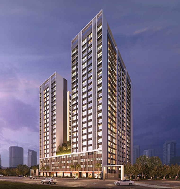 4 BHK Apartment For Sale in Rustomjee Crown