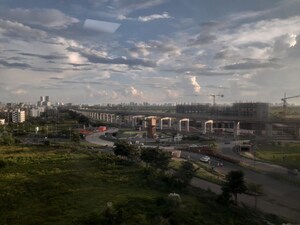 Swimming Pool in  Office Space at Bharti Astra Towers, New Town – for Rent