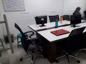 Team Area in  Office Space at Bharti Astra Towers, New Town – for Rent