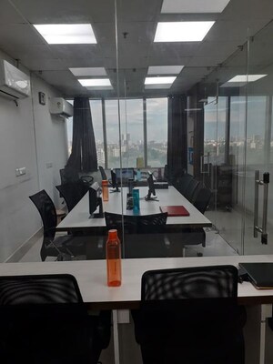 Team Area in  Office Space at Bharti Astra Towers, New Town – for Rent