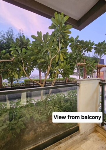 Balcony in 2 BHK Apartment at M3M Skywalk, Sector 74 – for Rent