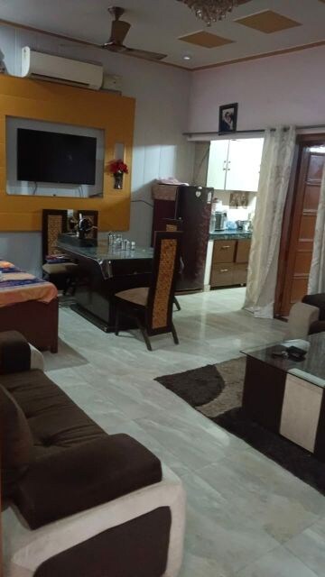 Living Room in 2.5 BHK Builder Floor at Dhakoli – for Sale