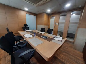 Team Area in  Office Space at Bharti Astra Towers, New Town – for Rent