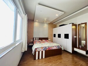 Bedroom in 4 BHK Apartment at Prestige Misty Waters, Hebbal – for Sale