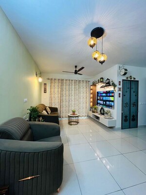 Bathroom in 4 BHK Apartment at Prestige Misty Waters, Hebbal – for Sale