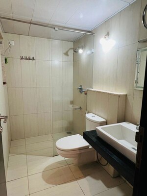 Bathroom in 4 BHK Apartment at Prestige Misty Waters, Hebbal – for Sale