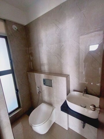 Bathroom in 1 BHK Apartment at Raymond Ten X Habitat, Pokhran Road No Two – for Rent