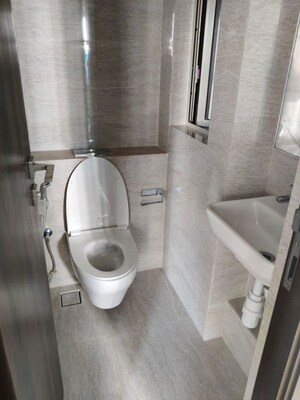 Bathroom in 1 BHK Apartment at Hiranandani Sorrento, Powai – for Rent