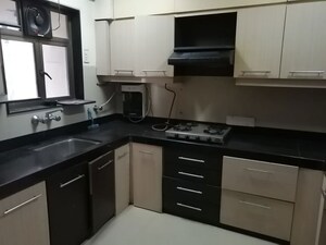 Kitchen in 3 BHK Apartment at Raheja Sherwood, Goregaon East – for Rent