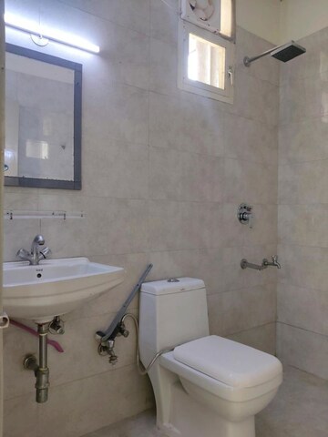 Bathroom in 3 BHK Builder Floor at Ansal Royal Residency, Sector 57 – for Rent