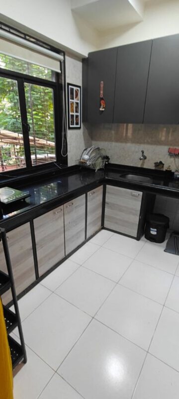 Kitchen in 1 BHK Apartment at Pearl Haven, Bandra West – for Rent