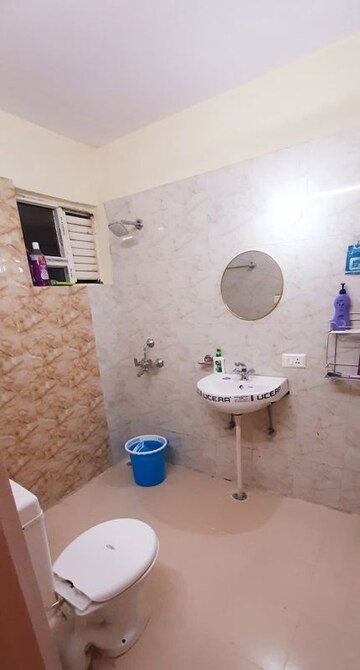Bathroom in 2 BHK Apartment at Gomti Nagar – for Rent