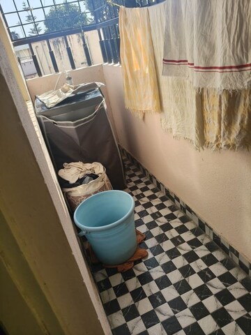 Balcony in 2 BHK Builder Floor at Murugesh Palya – for Rent