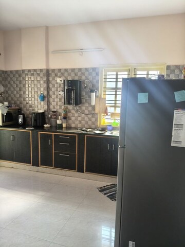 Kitchen in 2 BHK Builder Floor at Murugesh Palya – for Rent